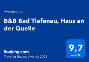 B&B Bad Tiefenau, HAUS AN DER QUELLE
